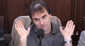 Náměstek primátora Radek Popelka při jednání jihlavského zastupitelstva.
