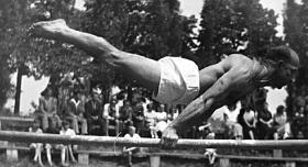 GYMNASTA František Hospodka. 