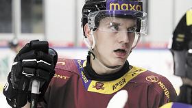 MATĚJ VOVSÍK úspěšně zvládl přechod z juniorské kategorie do profesionálního hokeje.  Foto: Michal Boček