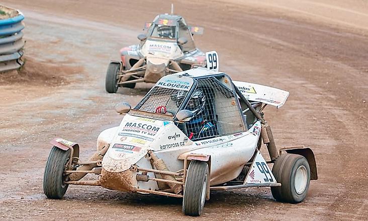 PETR DOLEŽAL dal prozatím evropským závodům sbohem. Foto: www.kartcross.cz