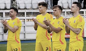 DOMÁCÍ LOUČENÍ s fanoušky a sezonou se jihlavským fotbalistům nevydařilo úplně podle představ (remíza 1:1 s Chrudimí). Dopadnou venku v Brně lépe? Foto: Michal Boček