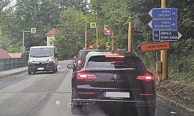SEMAFORY regulují provoz i na křižovatce ulic Humpolecká – Romana Havelky.  Foto: David Kratochvíl