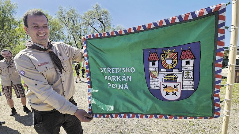 VEDOUCÍ střediska skautu v Polné Václav Kratochvíl vedení organizace převzal v roce 2014. Do té doby zastával funkci zástupce vedoucího. Foto: David Kratochvíl