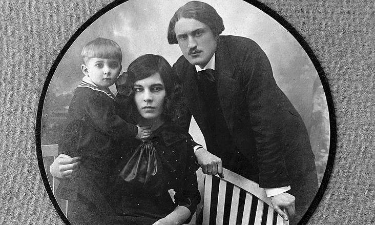 BOHUMIL SVOBODA, manželka Kateřina a syn Jiří, předci paní Jean.  Foto: archiv -jp-