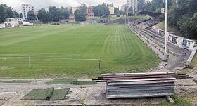 V PRVNÍ etapě revitalizace sportovního areálu na Bedřichově prokoukne i fotbalové hřiště. Foto: Pavel Bajer