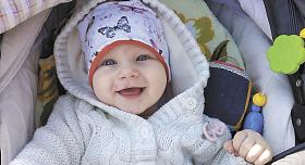 TEREZKA ŘÍHOVÁ. Kdo by tento úsměv nemiloval… Maminka, tatínek a starší sestřička Michalka ano a ještě když je pořádně rozchechtaný… Máme tě rádi zlatíčko! Terezka je z Měřína a narodila se 31. 7. 2019. 