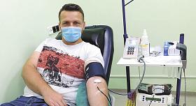 NEJŽÁDANĚJŠÍ krevní skupiny jsou obecně RH-. Nejuniverzálnější je pak 0- , která se hodí vždy a lze podávat všem pacientům.  Foto: Veronika Dawidowicz