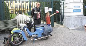 NA TOMTO motocyklu ujel Honza Kabelka zhruba 1700 kilometrů. Foto: Antonín Zvěřina