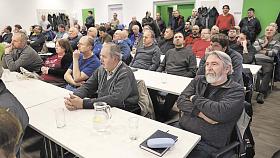 DNE 1. března se v sále jihlavské veteriny uskutečnila přednáška Mgr. Jiřího Danihlíka z Přírodovědeckého fakulty Univerzity Palackého v Olomouci. Foto: Petr Klukan
